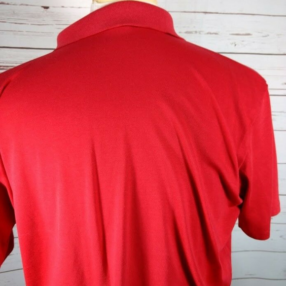 Vintage Coca Cola Mens Red Polo Shirt Union Made - Picture 4 of 5